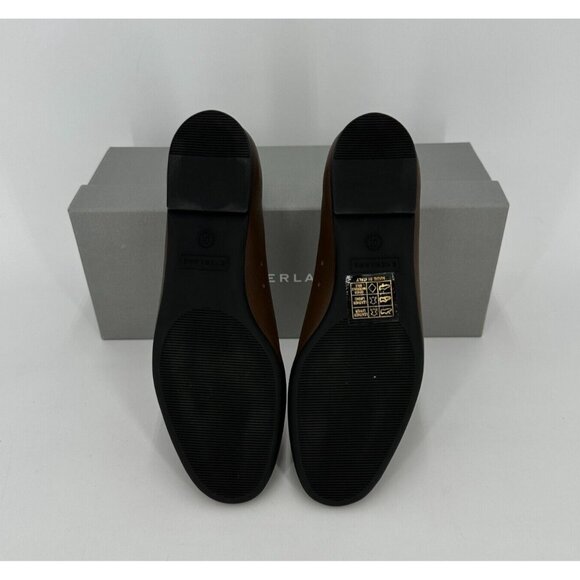 Everlane The Italian Leather Day Glove Flats in Cocoa Brown size 11 Women's NIB - Picture 6 of 6